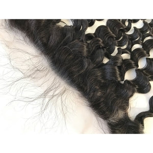 Raw South East Asian Curly Frontal